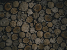 wood logs background 