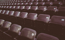 empty stadium seats 