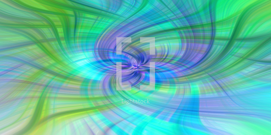 blues and greens - rays curve and overlap - abstract background 