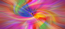 intense colors swirl and radiate in this abstract background 