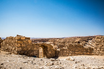 ruins in the holy land 