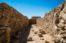 ruins in Jerusalem 