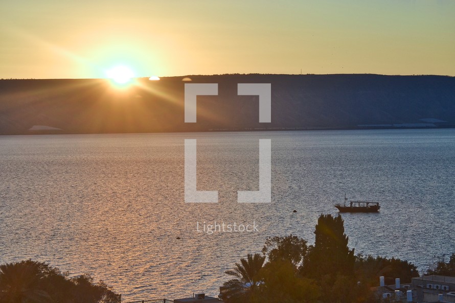 Sea of Galilee at Dawn 