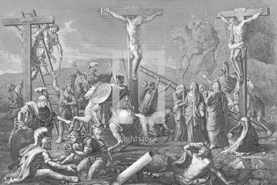 crucifixion of Jesus 