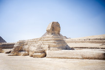sphinx and pyramids in Egypt 