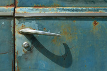 old car door handle