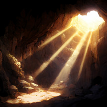 Light in Empty Tomb