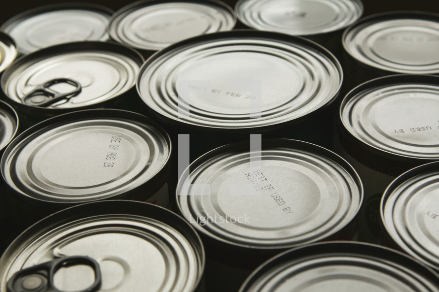 canned food tops
