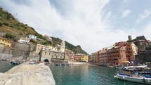 Bay of Vernazza, Cinque Terre Coastal Village 