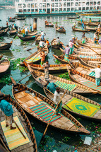 many boats in Dhaka 