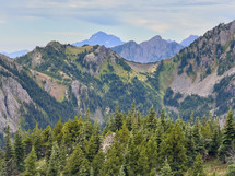 High in the Olympic mountains