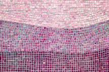 pink tile mosaic background 