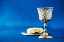 Communion cup and wafer