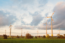 wind turbines 