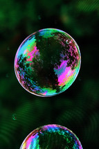 bubbles closeup 