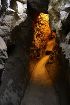 The tunnel under the ancient City of David