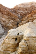 Cave where the Dead Sea Scrolls were found 