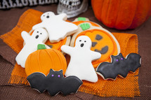 Homemade Halloween cookies