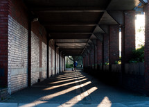 outdoor corridor 