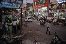 Street scene in central India