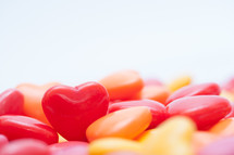 red heart candies 