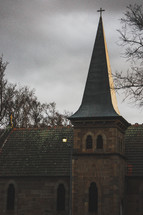 steeple on a church 