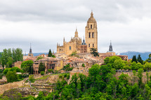 Cathedral de Santa Maria de Segovia in the city of Segovia, Castilla y Leon, Spain