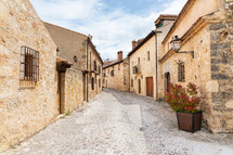 Old street in Spain 