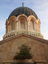 church dome in Jerusalem 