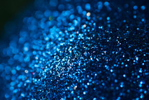 Blue glitter background