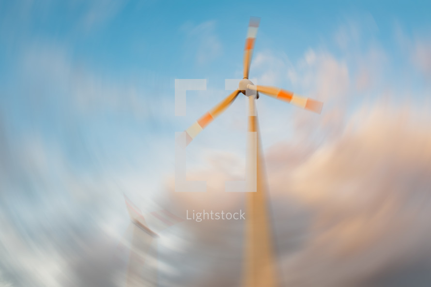 windmill spinning 