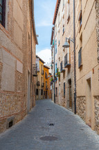 old street of Segovia, Spain, Castilla y Leon, Europe