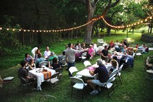 outdoor banquet 