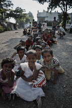 Children in central India