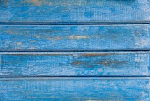 Blue wood boards 