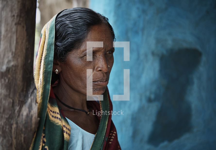Woman in Central India.