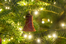 ornament hanging on a Christmas tree
