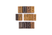 Hope in the Lord 