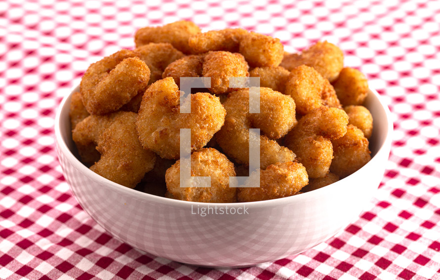Bowl of Popcorn Shrimp 