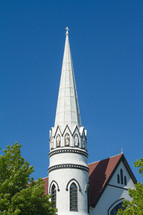 steeple on a church 