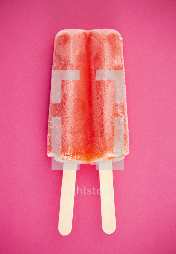 red popsicle 