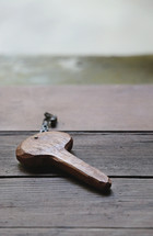 wooden key 