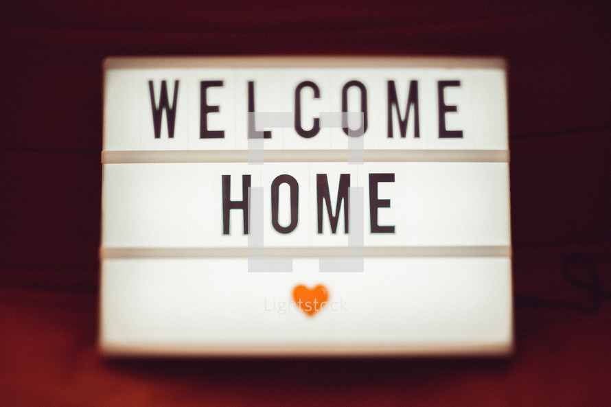 welcome home 