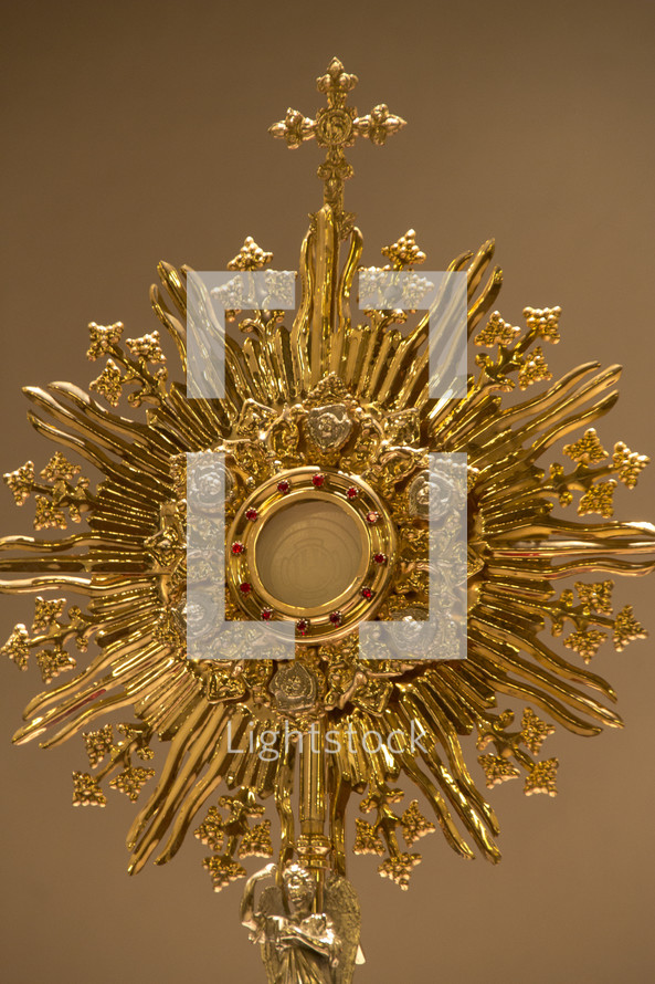 Monstrance with Host