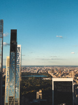 Buildings in NYC with a view of central park