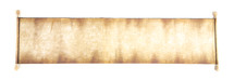 Blank Distressed Scroll with Room to Add Text on a white background 