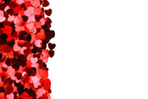 red hearts border
