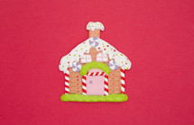 gingerbread house cookie 