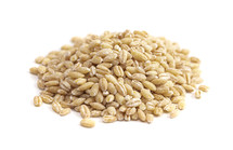 grains on a white background  