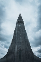 tall cathedral tower 